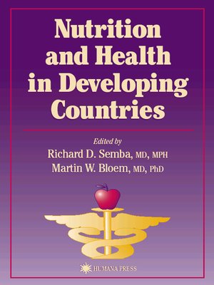 cover image of Nutrition and Health in Developing Countries